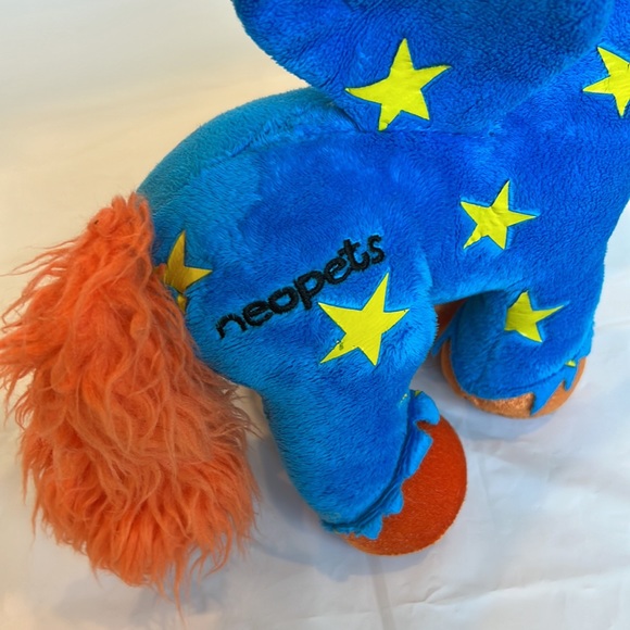 Neopets Starry Uni-Pegasus Plushie - Picture 3 of 9